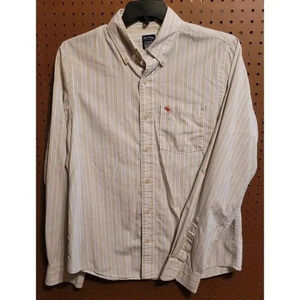 Abercrombie and Fitch Men's Shirt  Button Up  Muscle‎ Large